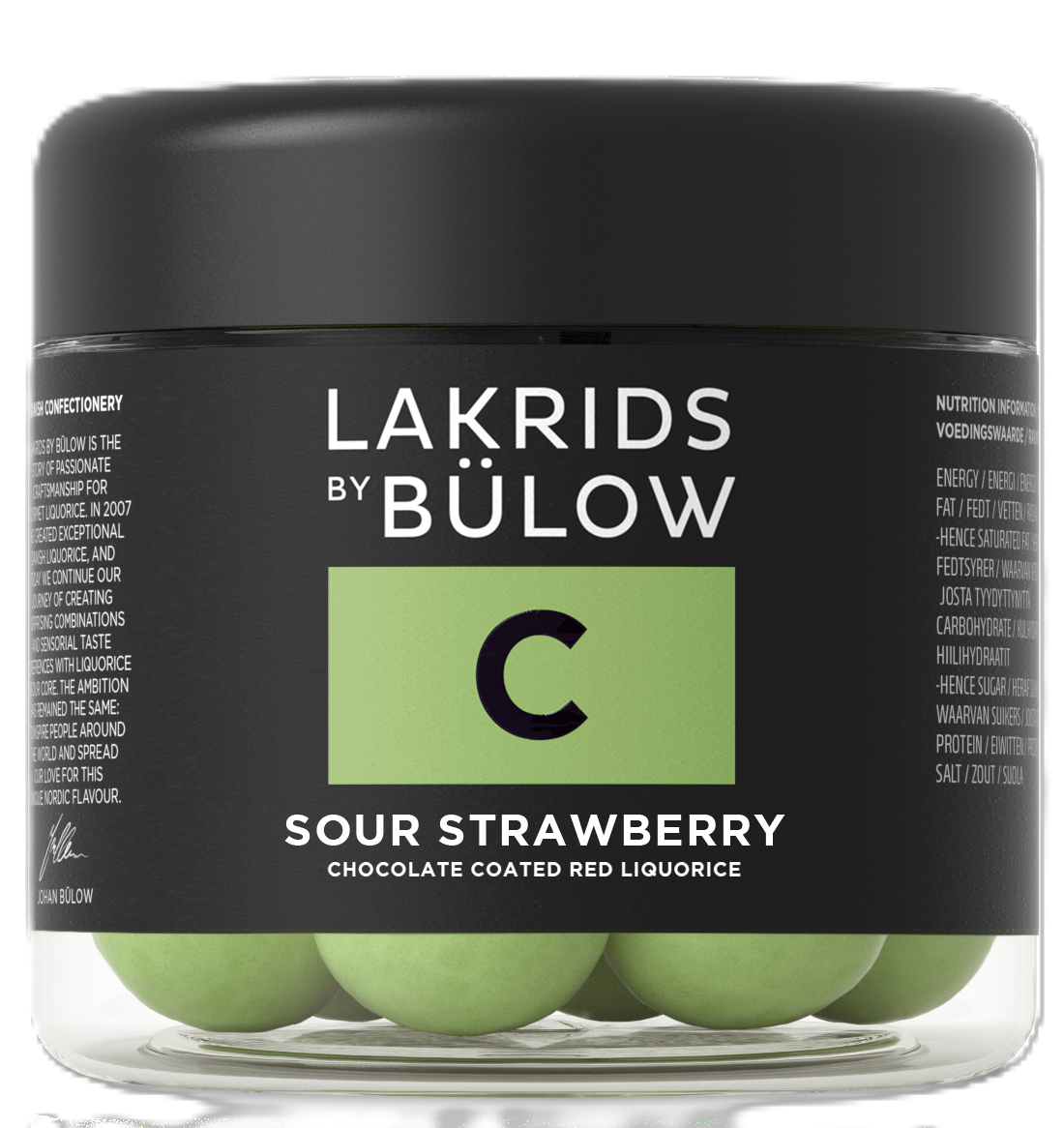 C - SOUR STRAWBERRY small 115 g