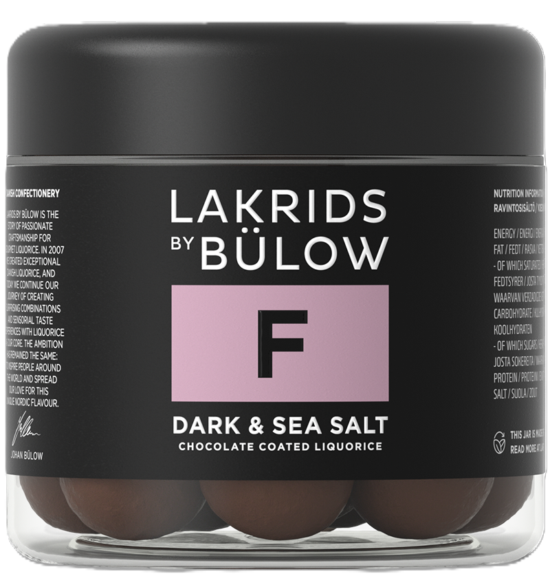F - DARK & SEA SALT- SMALL 115 g