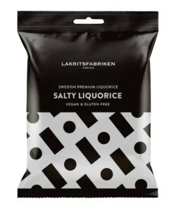 Lakritsfabriken Salty Liqourice 100g