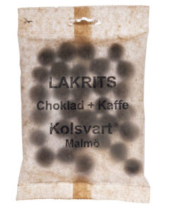 Kolsvart Lakritz Choklad + Kaffe 120 g