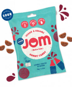 JOM Sour Retro Cola Gummy Candy - Bio 70g