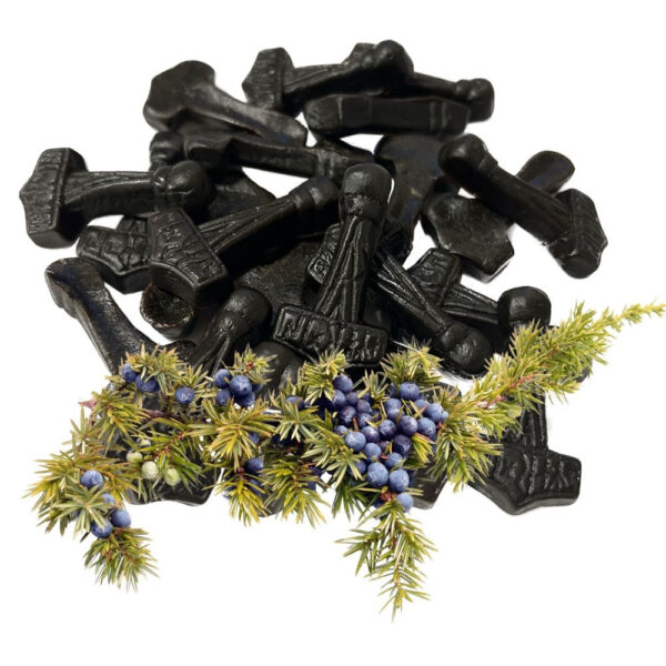 Viking Sweets Licorice & juniper Mjölnir 120 g – Bild 2