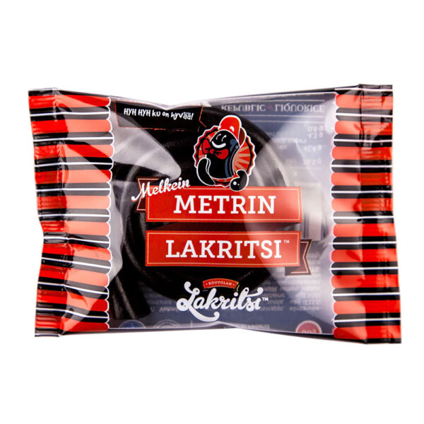 Kouvolan Lakritsi Melkein Metrin-Schnecke 80g
